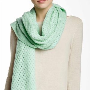 J. Crew Basket Weave Wool Blend Scarf